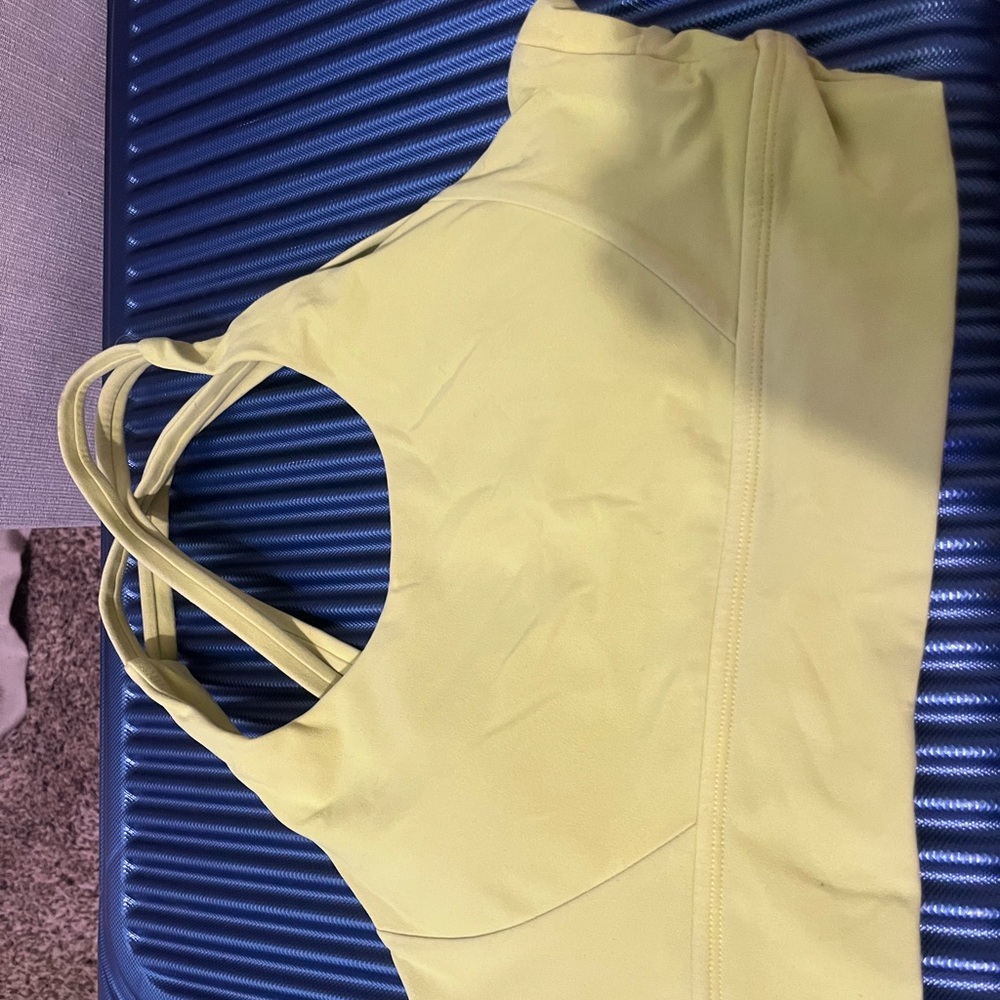 BuffBunny Yellow Sports Bra